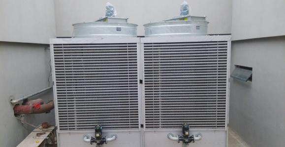 橫流閉式冷卻塔安裝